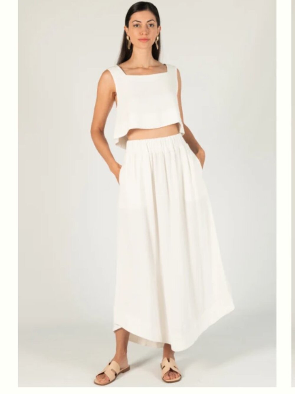 Like New P Cill Tasi Maxi Skirt L